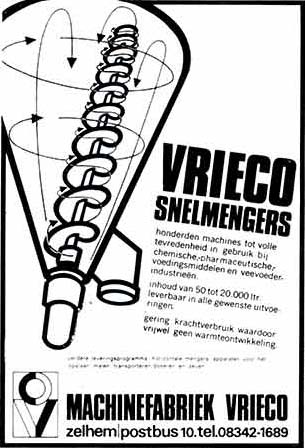 Advertentie Machinefabriek Vrieco Zelhem