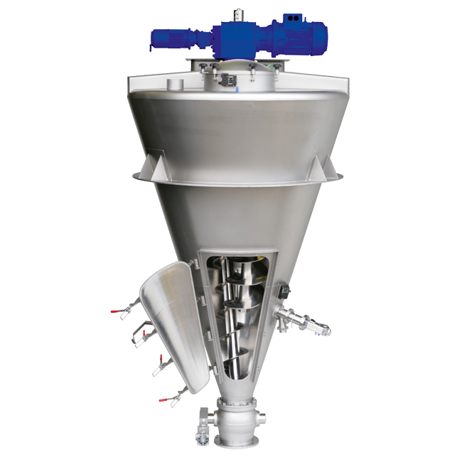 Nauta conical screw mixer